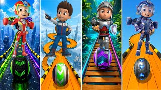 Space Ryder vs Casual Ryder vs Knight Ryder vs Robot Ryder | Paw Patrol Ball Run Challenge screenshot 5