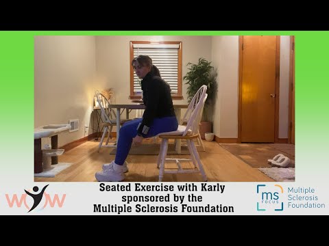 20250218 Seated Exercise with Karly sponsored by the Multiple Sclerosis Foundation