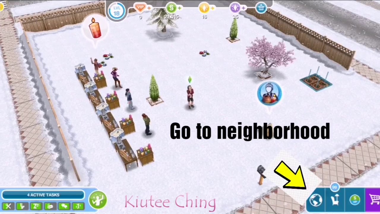 Do Tai Chi in a Neighbor's Park sa sims freeplay - YouTube