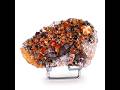 Vidéo: Grenat, quartz, Tongbei, Chine, 97 grammes