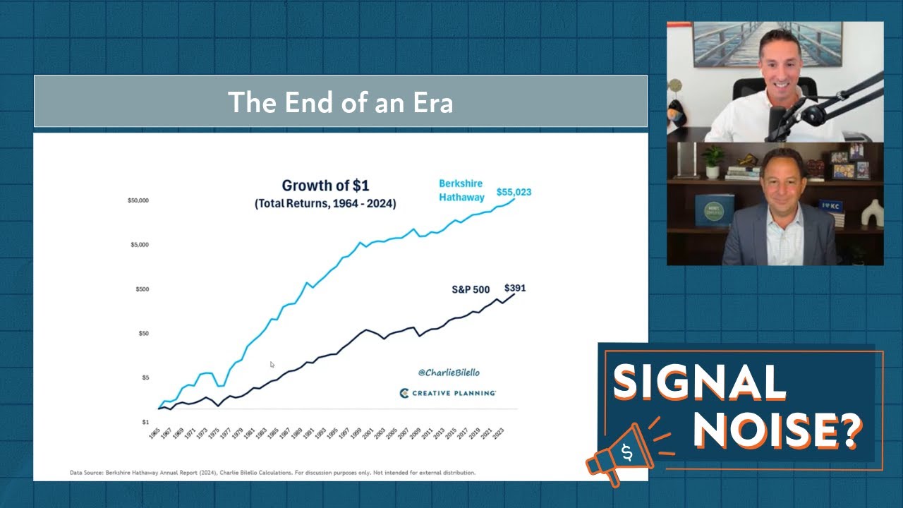 The End of an Era (7 Buffett Lessons) | Signal or Noise Ep 51 | Charlie Bilello | Peter Mallouk