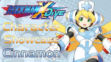 Mega Man X DiVE - Cinnamon Showcase: Gameplay, Skills, Art, & 3D Model