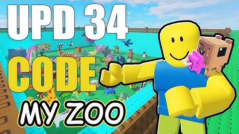 [🔁RUIL] BOUW EEN DIERENTUIN CODES [ROBLOX] | UPD 34 CODE |