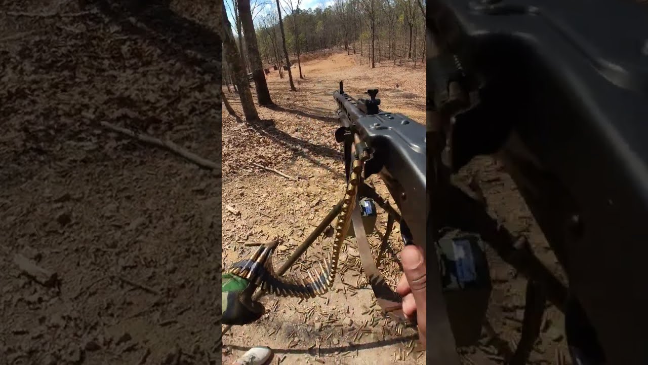 German MG42 Shooting A WW2 FULL AUTO RELIC 