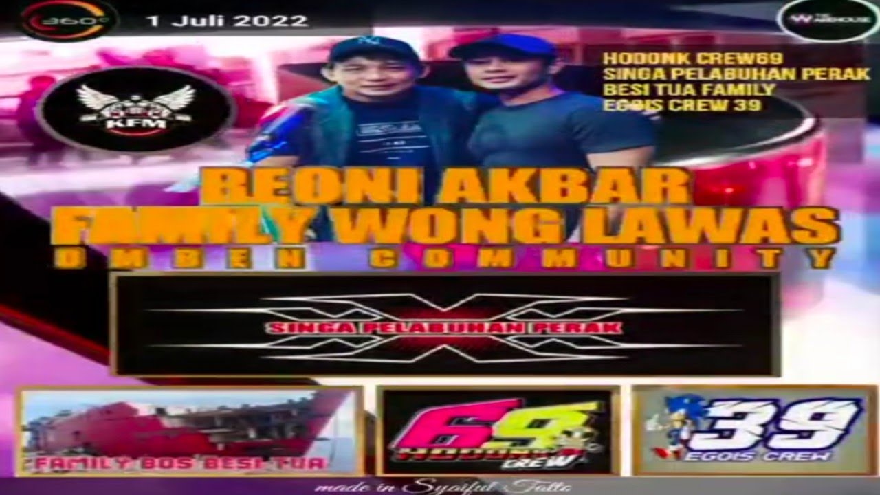 Happy party reoni akbar wong omben community madura getar....