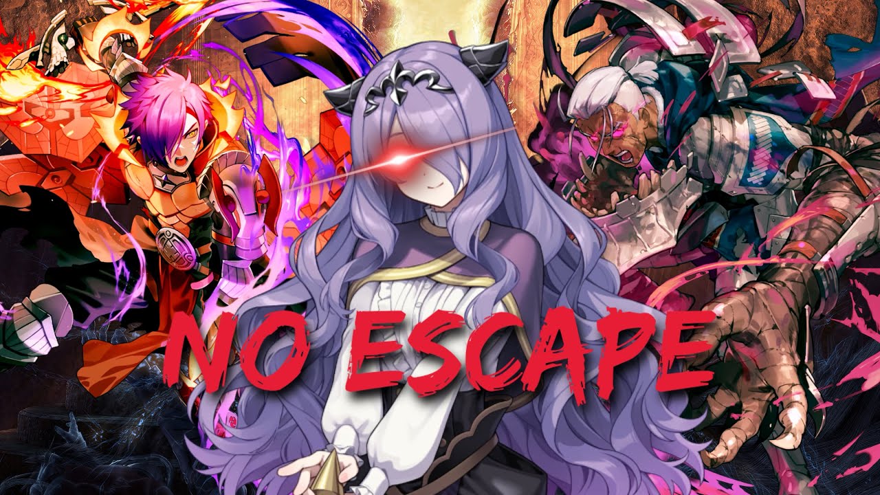 Юная Камилла и два ее демона-приспешника