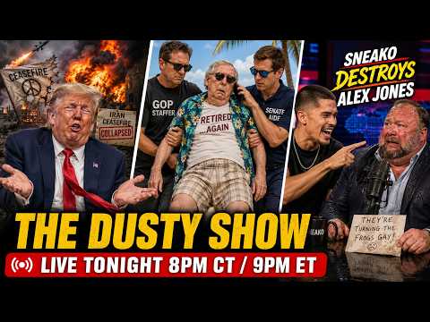 CHUDs Claim They Got Call From Corpse Of Mitch McConnell/Iran War Back On/Sneako Destroys Alex Jones