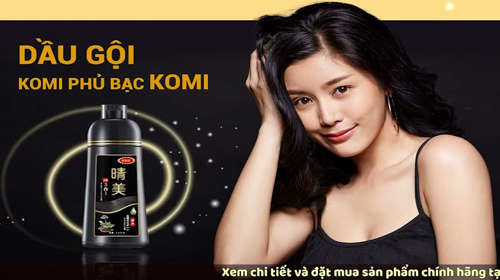 Dầu gội đen tóc komi nhật bản giá bao nhiêu