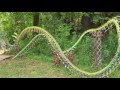 Orphan rocker knex coaster in the woods