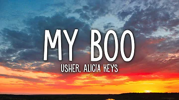 Usher - My Boo (Lyrics) ft. Alicia Keys