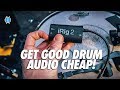 Get Great Drum Audio Cheap! // iRig + You In Ear mix