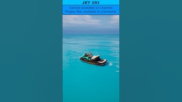 UE5: Jet Ski #gamedevelopment #unrealengine5 #boat
