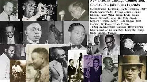 New Orleans-Chicago Connection, 1924-1953  Jazz Blues Legends