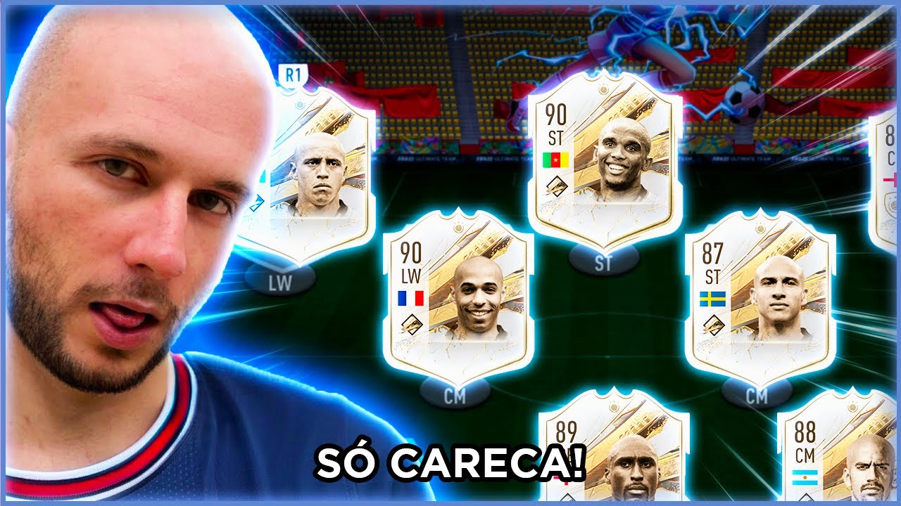 MONTEI UM TIME SÓ COM OS CARECAS DE CRIA PRA JOGAR A WL!! FIFA 23 - ULTIMATE TEAM