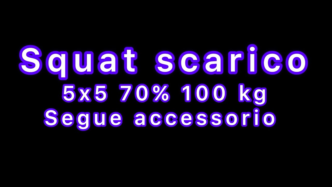 #343-Squat scarico più accessorio 