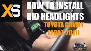 DIY HID Xenon Install: Toyota Camry 2007-2011+ DIY HID Xenon Install: Toyota Camry 2007-2011+