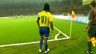 天才ロナウジーニョのとんでもないゴールTop10！ブラジル代表