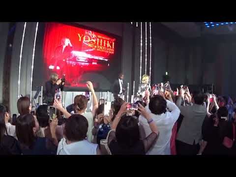 カーテンコール　ファンサービスが素晴らしかったです　～ EVENING / BREAKFAST with YOSHIKI 2023 in TOKYO JAPAN 世界一豪華なDINNER SHOW ～