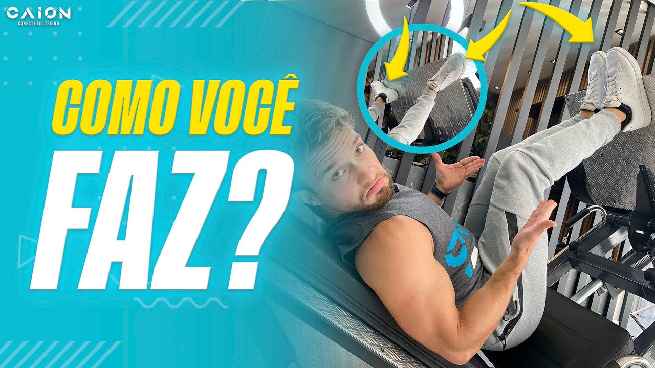 Que diferença faz a posição dos pés no agachamento e leg press