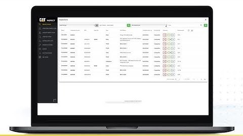 Cat® Inspect Web | General Overview