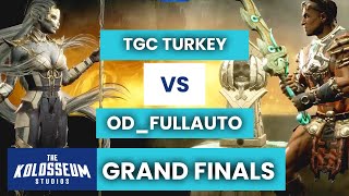 Kolosseum Season 3 Mortal Kombat 11 Grand Finals - OD_FullAuto Versus TGC Turkey