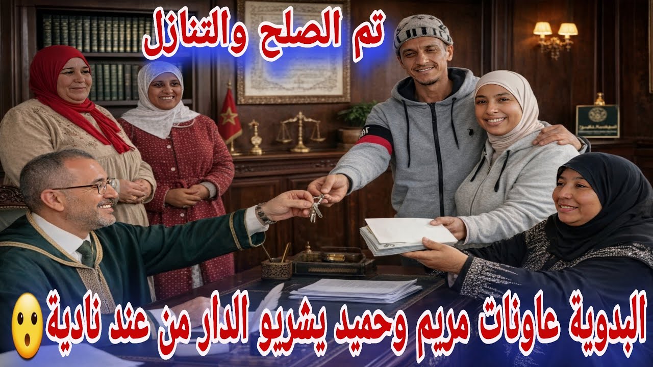 🛑عااجل/ البدوية تصالحات مع ولد مو😮مريم وحميد شراو الدار من عند نادية😱رجاء نوضاتها مع الحياني...