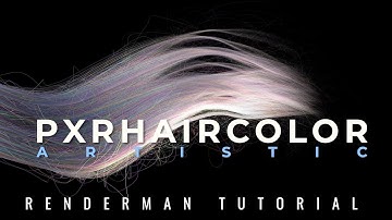 Blender | Renderman - PxrHairColor Artistic Tutorial