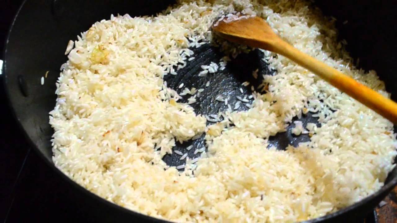 Como cocinar arroz blanco - YouTube