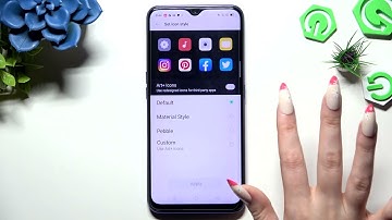How to Change Icon Size – OPPO F11 Home Screen Customization