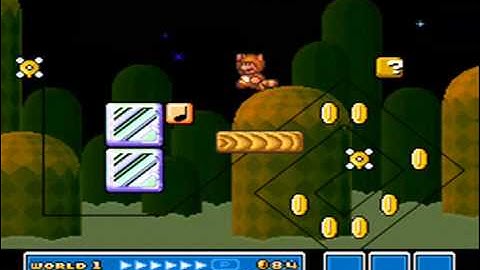 SMB3 for Super Mario All-Stars Custom Level #335 - Bonus Level Challenge (Fortress Edition)