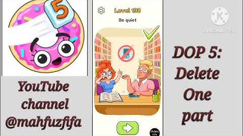 Dop 5 level 138 || 🎮🌀🎮 Delete one part, offline gameplay, walkthrough, Android, ios || @MahfuzFIFA