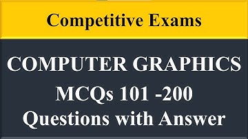 Computer Graphics Mcqs | Important Computer Graphics Questions and Answers | Madhu Multi Max