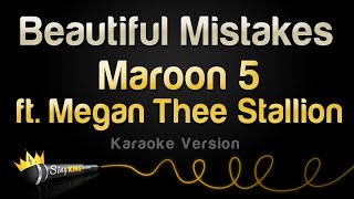 Maroon 5 ft. Megan Thee Stallion - Beautiful Mistakes (Karaoke Version) Resimi