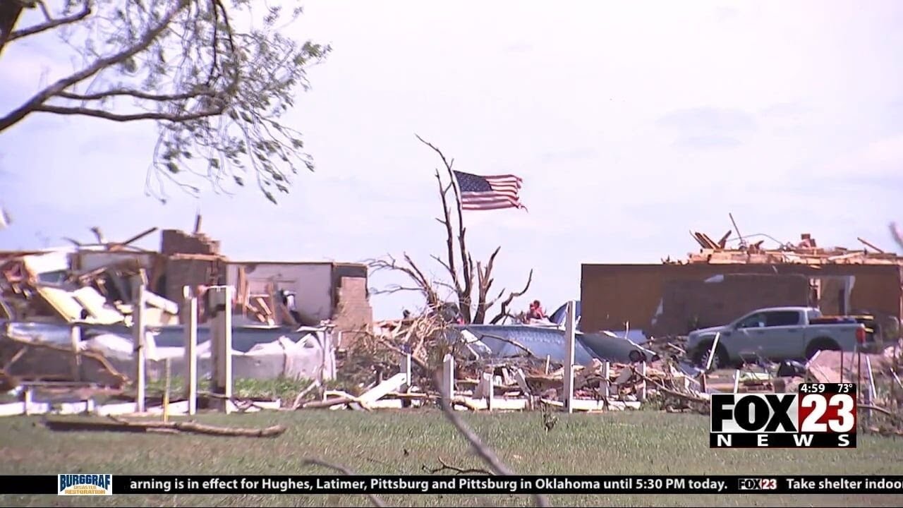 Video: Cleanup efforts underway after tornado leaves widespread damage ...