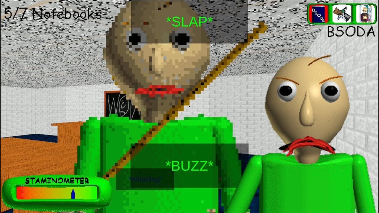 Baldi Plays Baldi's Basics Classic Remastered - YouTube