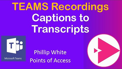 Editing and Saving Teams Captions in Stream