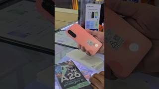 Unboxing Samsung Galaxy A26 Peach Pink 🍑  #samsunga26 #samsung #fypシ #gadgets #viral #smartphone
