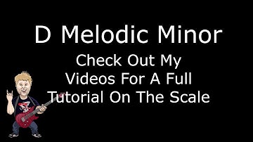 D Melodic Minor Backing Track - Electronic Sci-Fi Vamp