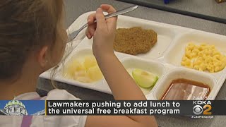 Lawmakers push to add lunch to universal free breakfast program