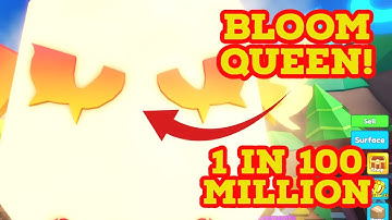 😱NEW ANCIENT PET BLOOM QUEEN 1 IN 100 MILLION CHANCES! | ROBLOX MINING SIMULATOR 2