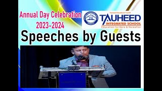 P5-Guests Speeches-Tauheed Integrated School Hubli -Annual Day Celebration 2023-24