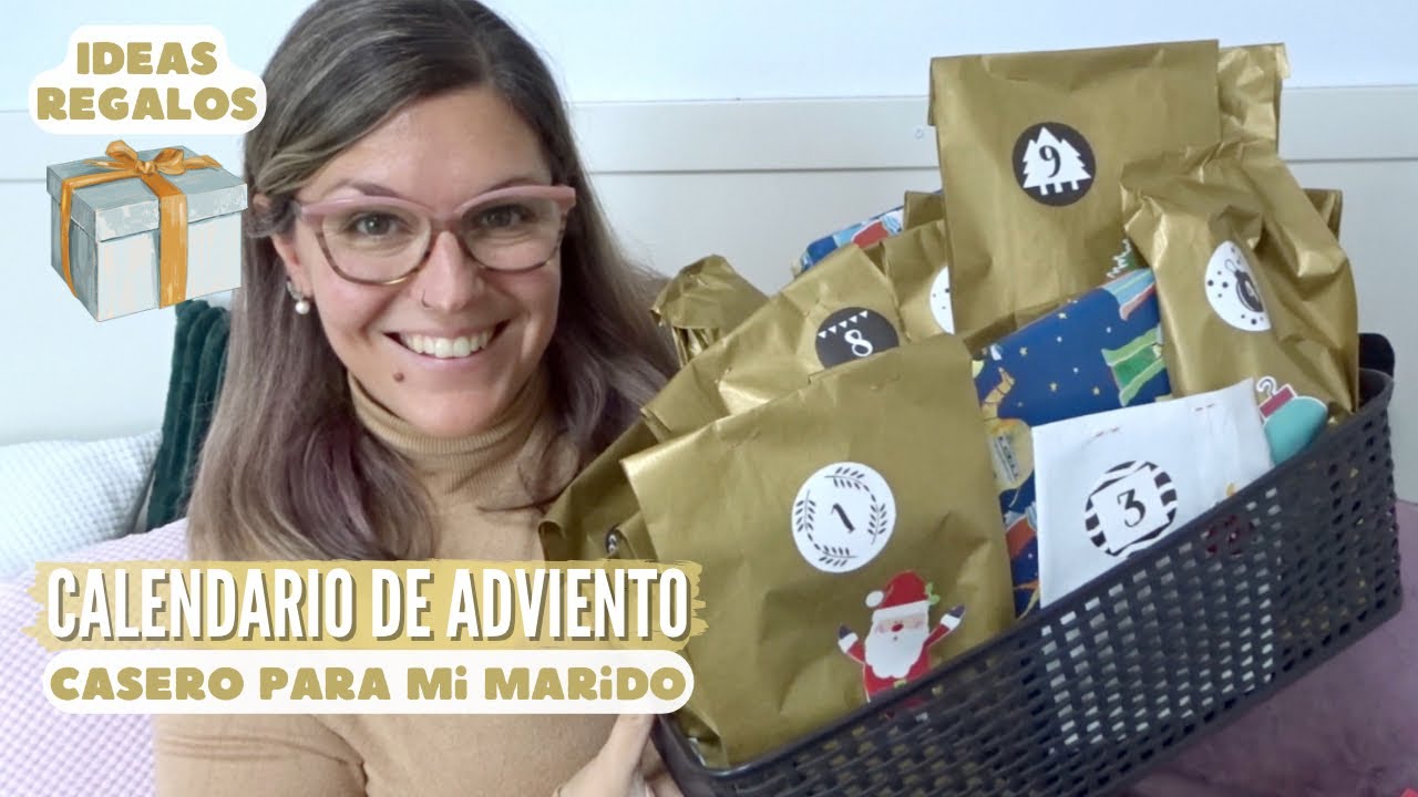 CALENDARIO de ADVIENTO Casero para MARIDOS *IDEAS REGALOS Navidad Económicos y Fáciles*