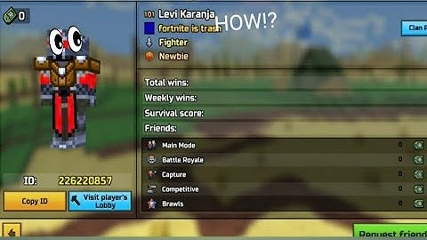 PLAYER WITH 101 LEVEL!!! HACKER!!! Pixel gun 3d