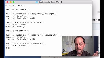 Testing with bootstrap ClojureScript