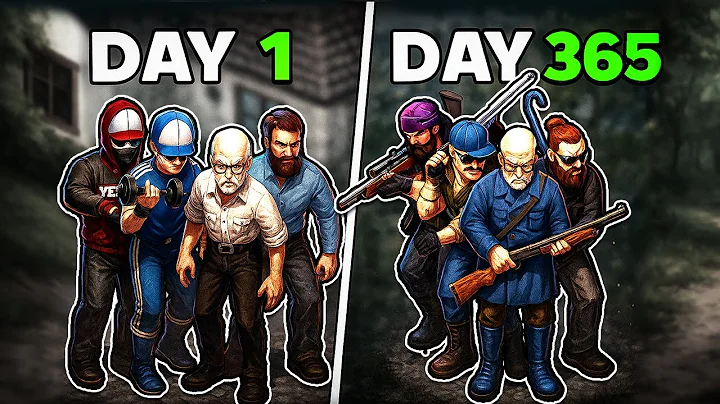 We survived a YEAR in Project Zomboid and rebuilt society | The Movie