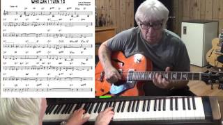 Who Can I Turn To - Jazz guitar & piano cover ( Leslie Bricusse & Anthony Newley )