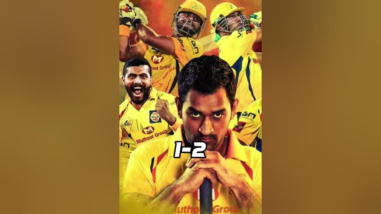 CSK VS MI, comparison part 2 YouTube