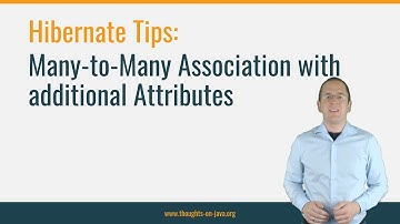 Hibernate Tip: Many-to-Many Association with additional Attributes