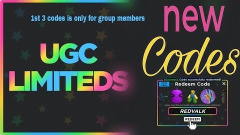 *NEW* ALL WORKING CODES FOR UGC LIMITED IN MARCH 2024 | ROBLOX UGC LIMITED CODES | UGC LIMITED