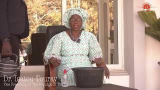 Dr. Isatou Touray, Vice President of The Republic of The Gambia (Wolof)